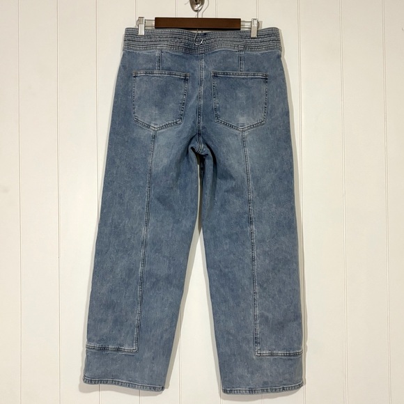 Chelsea & Violet Wide Leg Crop Jeans size 31 - Picture 2 of 8